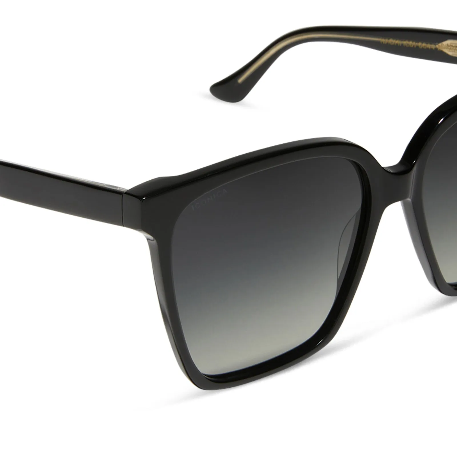 NAOMI - BLACK   GREY GRADIENT   POLARIZED SUNGLASSES