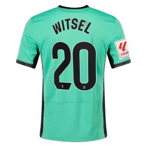 Nike Atletico Madrid Axel Witsel Third Jersey w/ La Liga Patch 23/24 (Spring Green/Black)