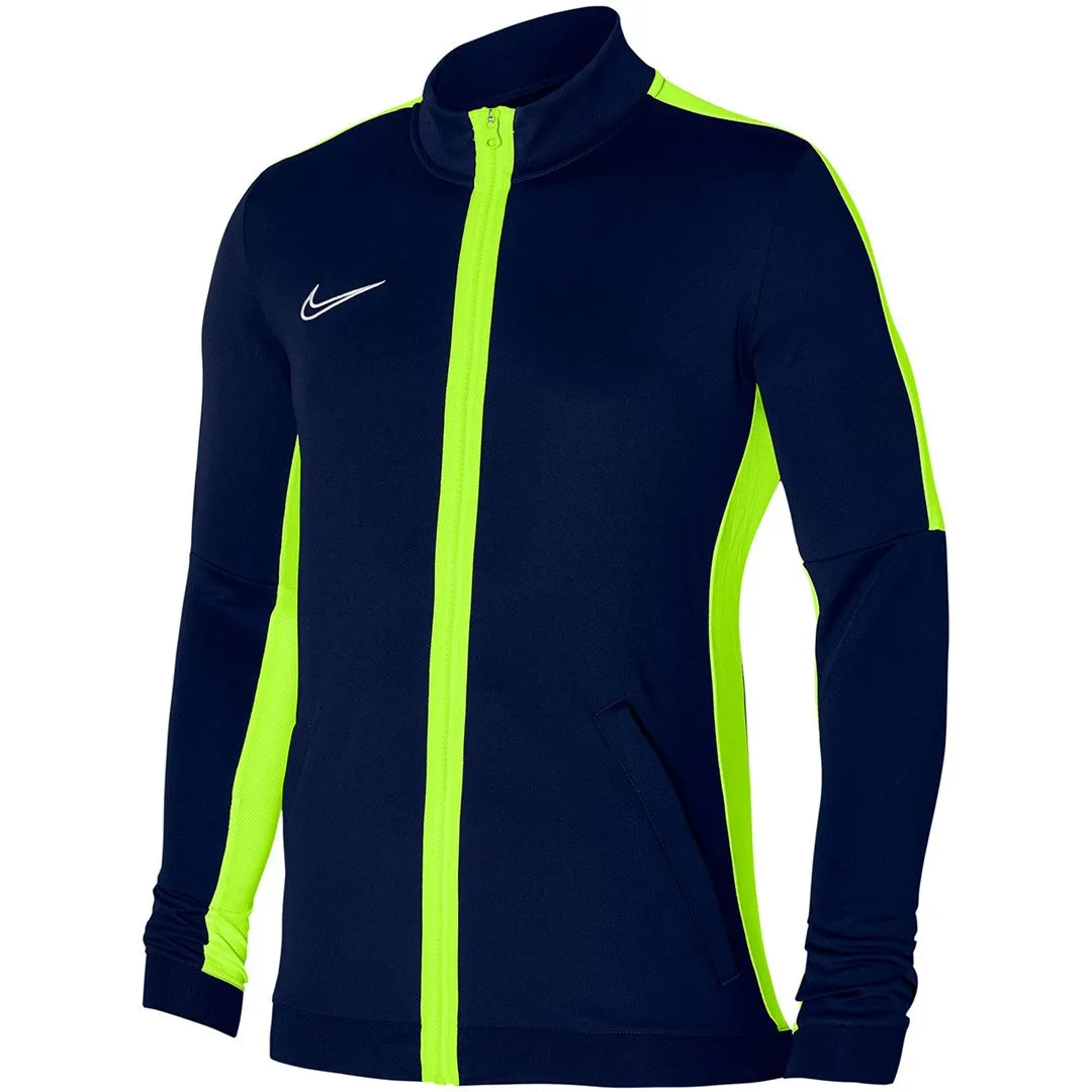 Nike Dri-Fit Academy 23 Navy Blue/Green Sweatshirt Dr1681 452 S