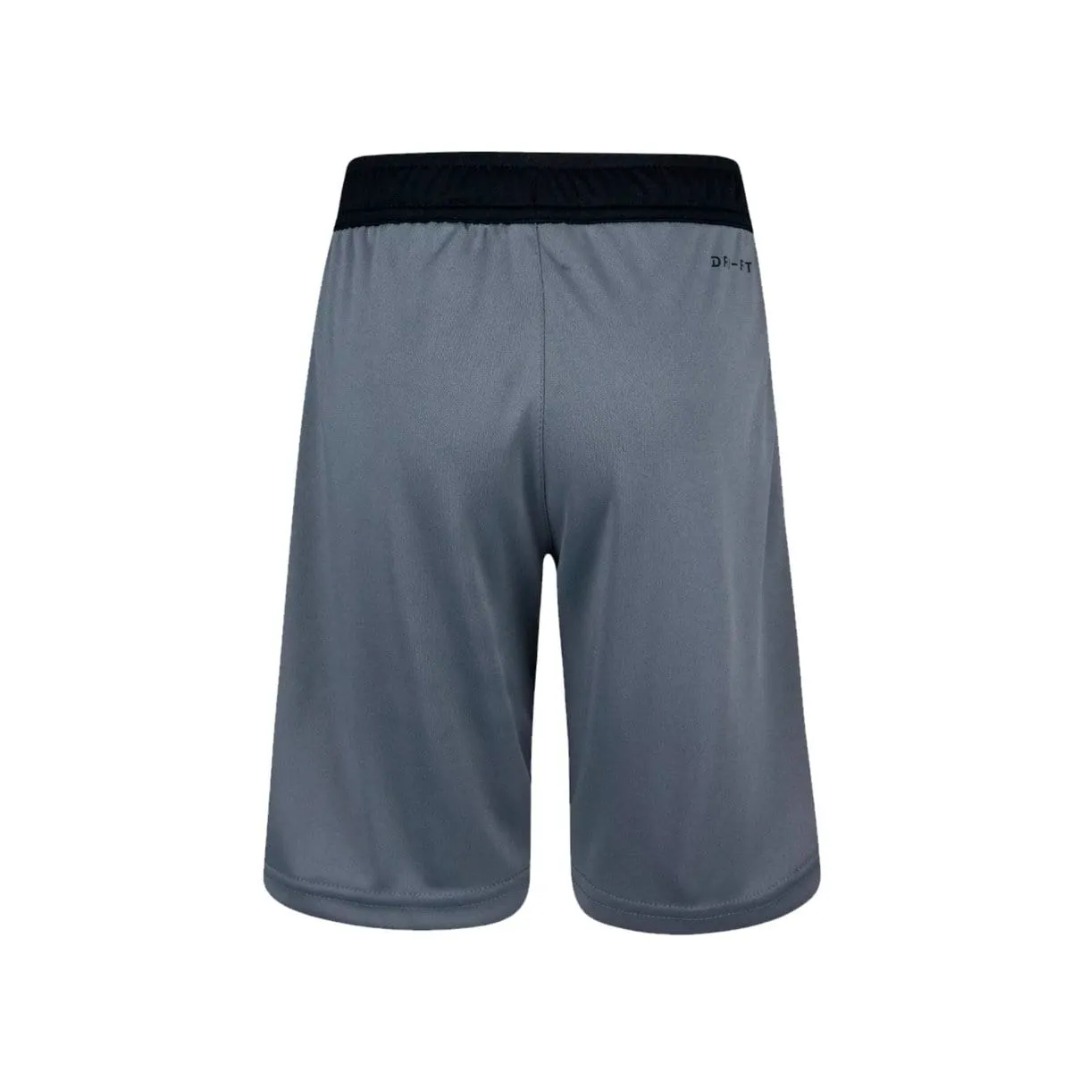 NIKE JUNIOR DRI-FIT COLOURBLOCK BLACK/GREY SHORTS