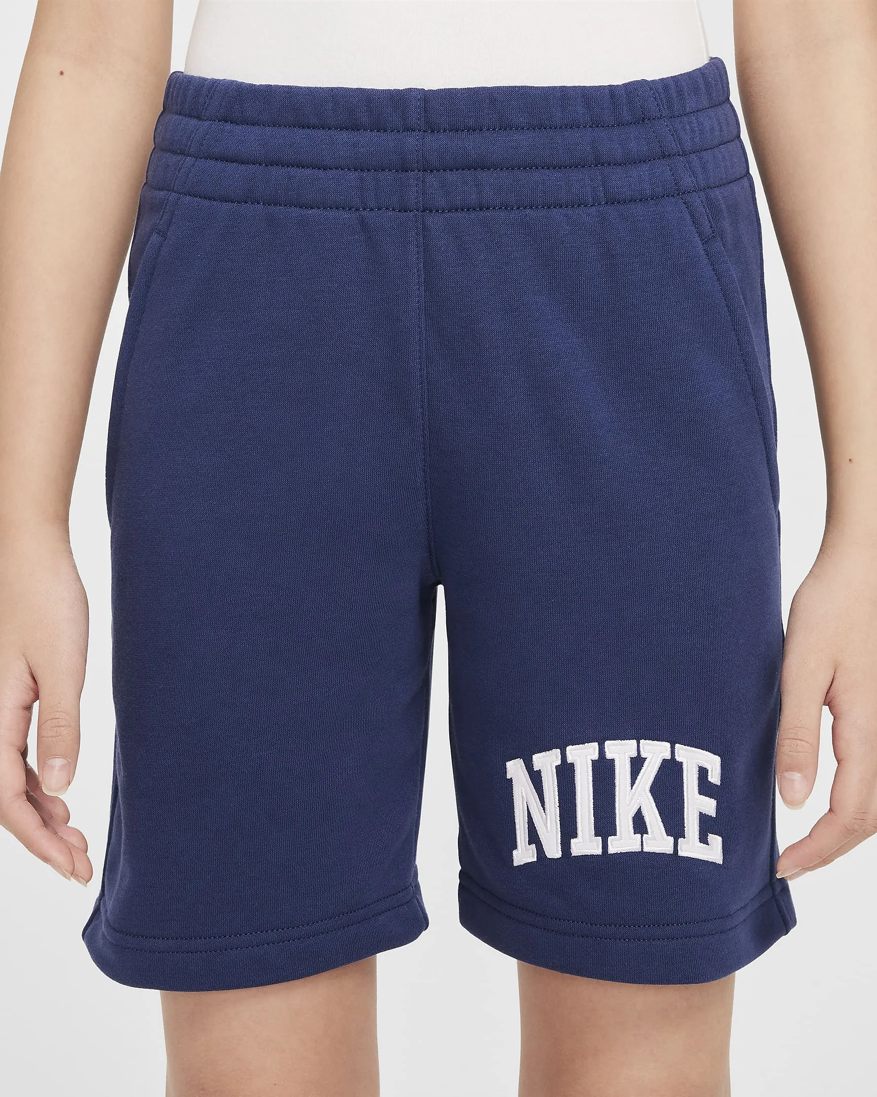 NIKE KID'S CLUB SHORT NAVY PANT