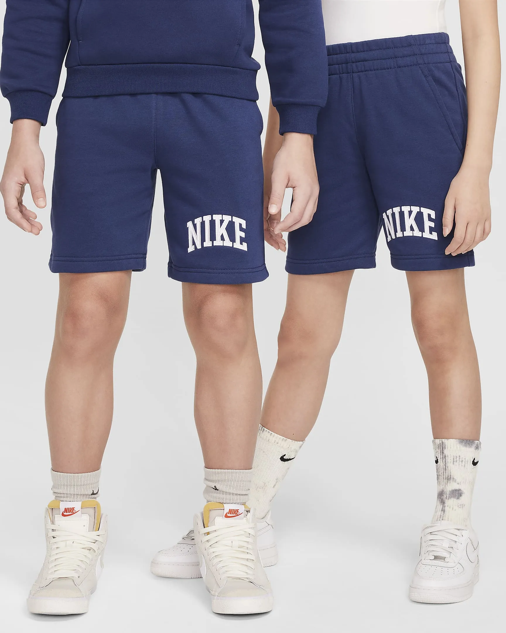 NIKE KID'S CLUB SHORT NAVY PANT