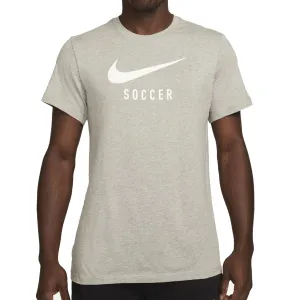 Nike Mens Soccer Swoosh T-Shirt (Grey)