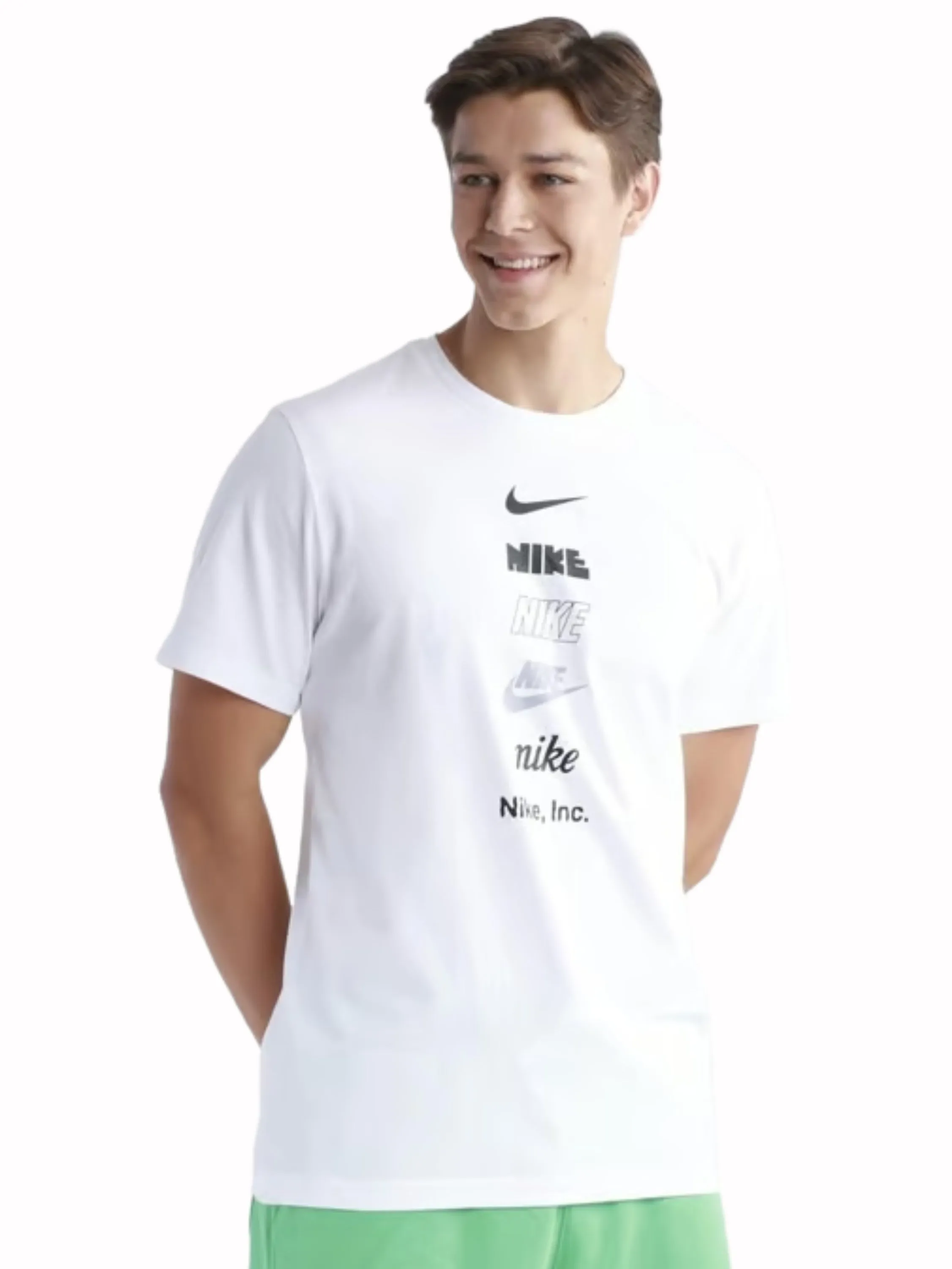 Nike | Mens Stacked Logo Crew Neck T-Shirt