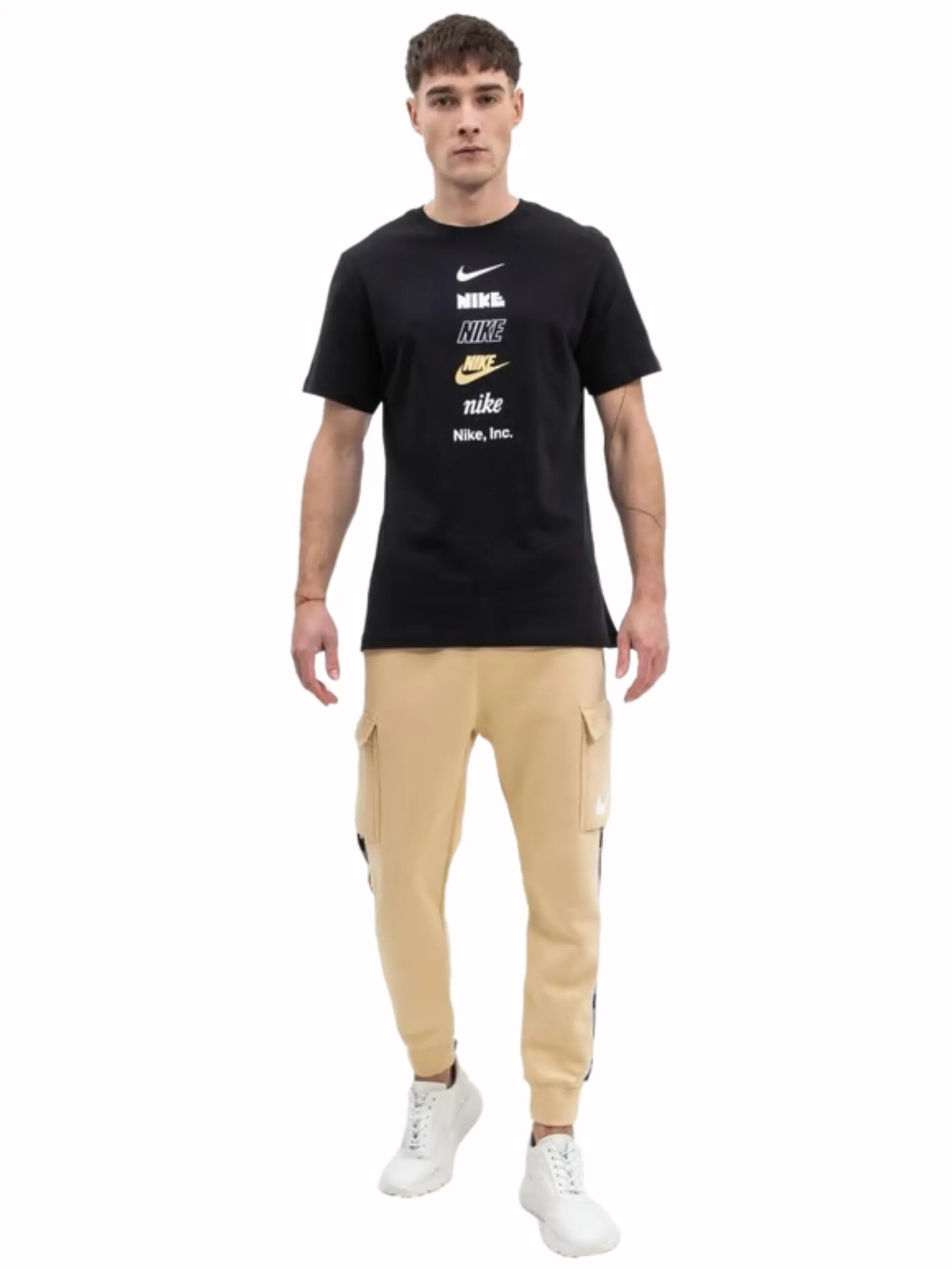 Nike | Mens Stacked Logo Crew Neck T-Shirt