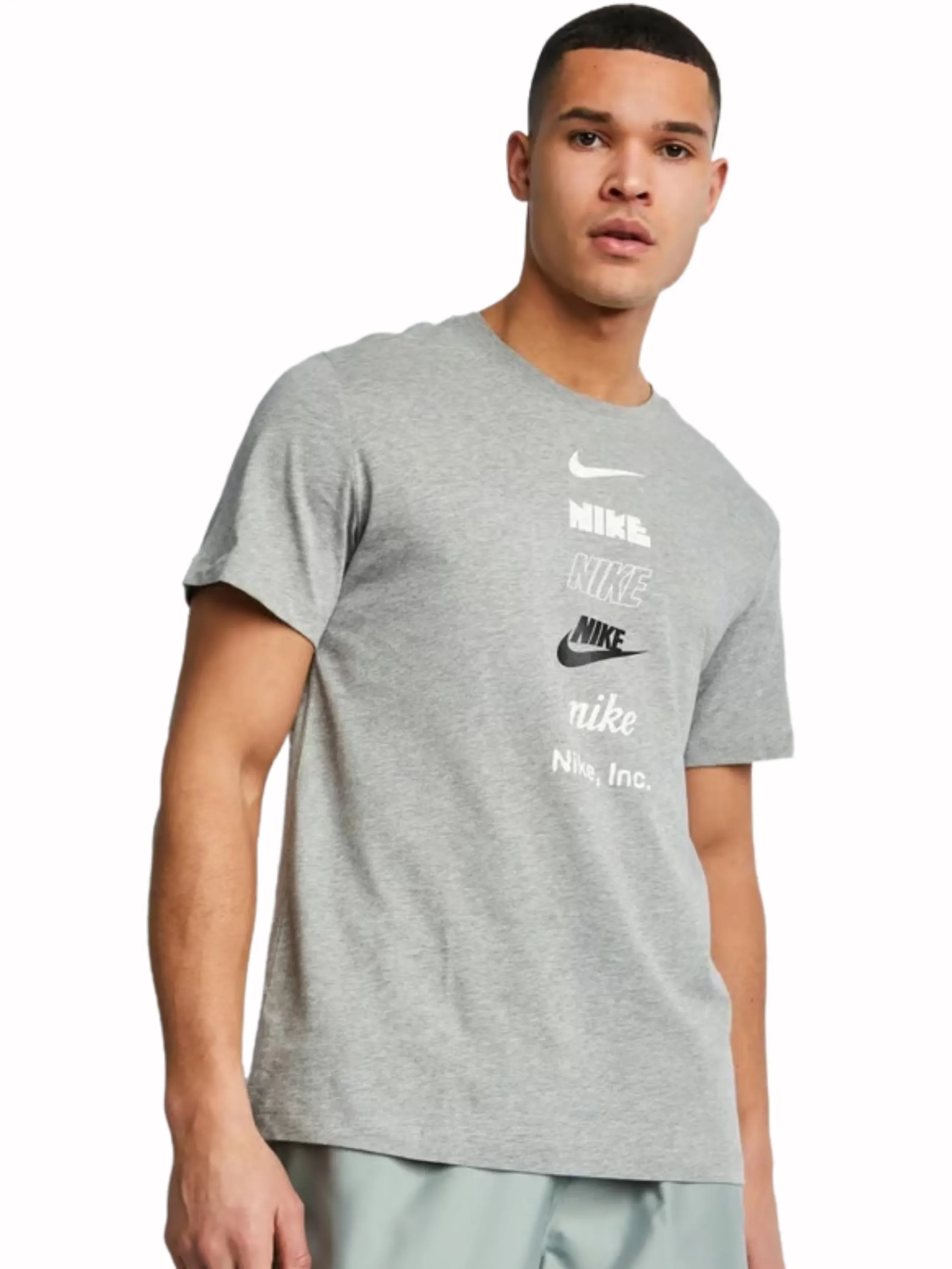 Nike | Mens Stacked Logo Crew Neck T-Shirt