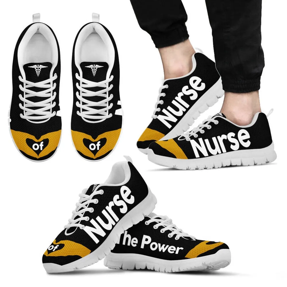 Nurse Sneaker, Nurse The Power Sneakers Shoes, Best Shoes For Nurses