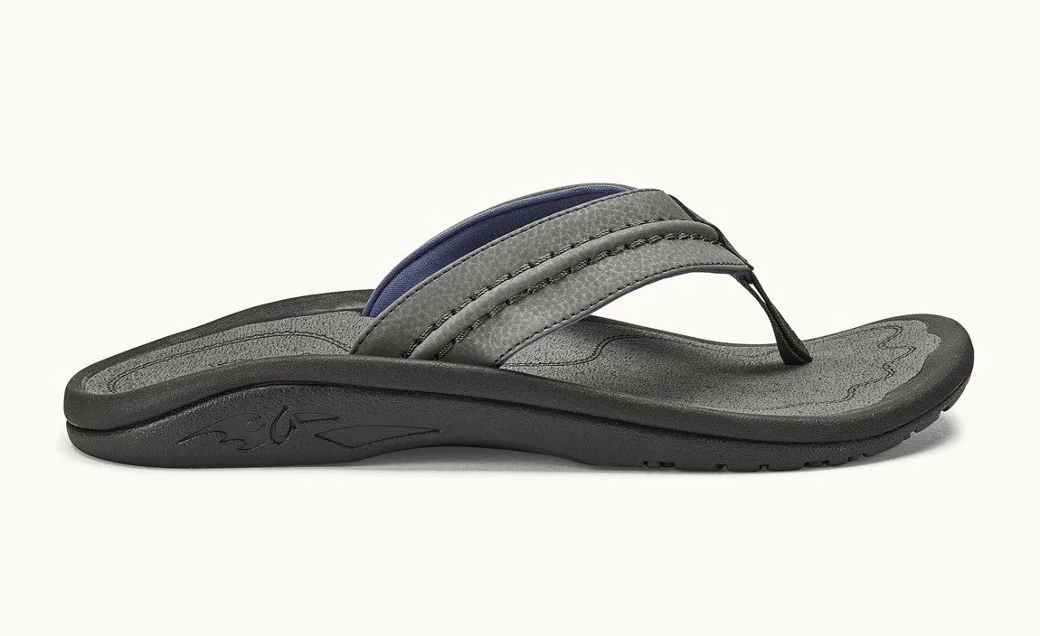 Olukai Men's Hokua Sandal/Charcoal