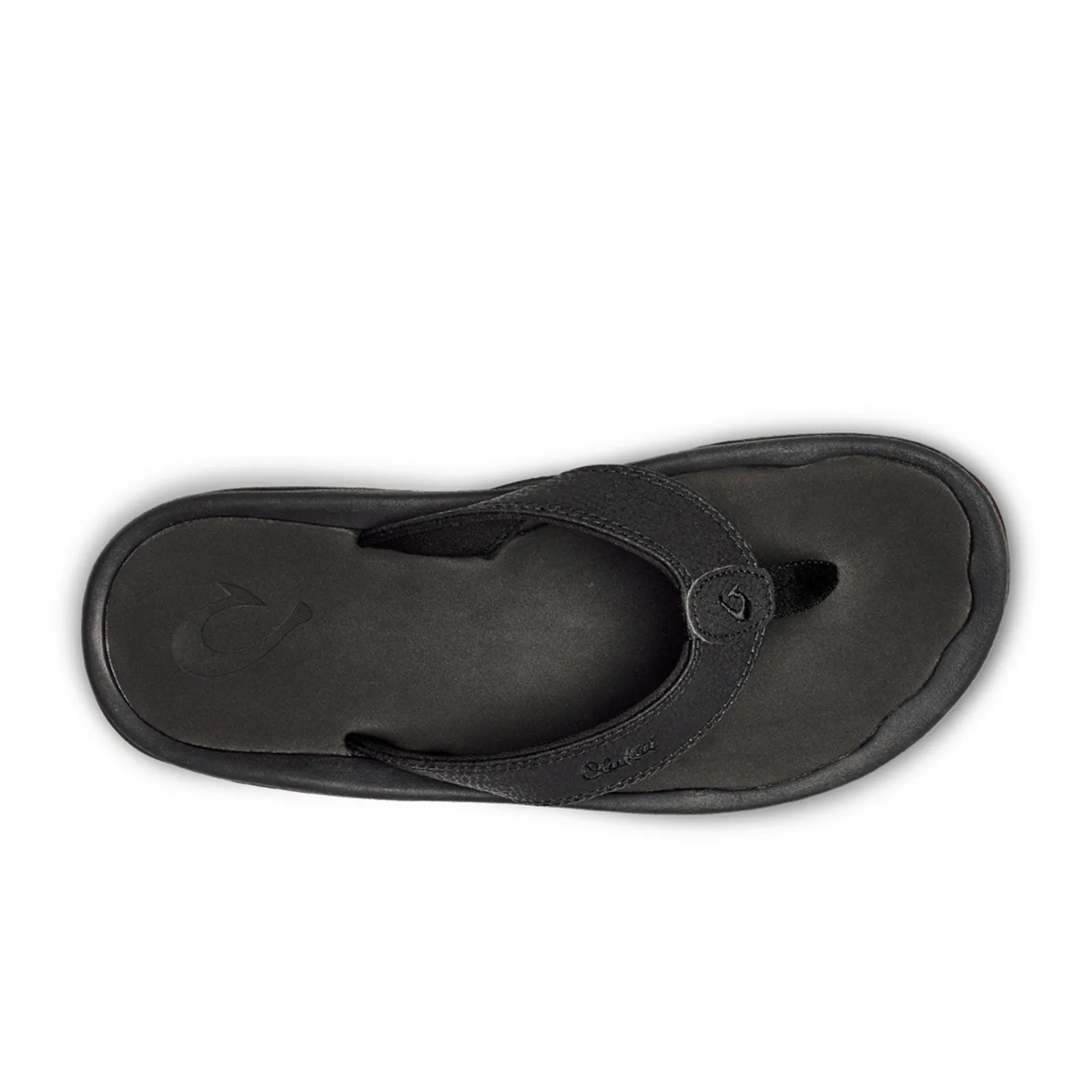 OluKai 'Ohana Sandal (Men) - Black/Black