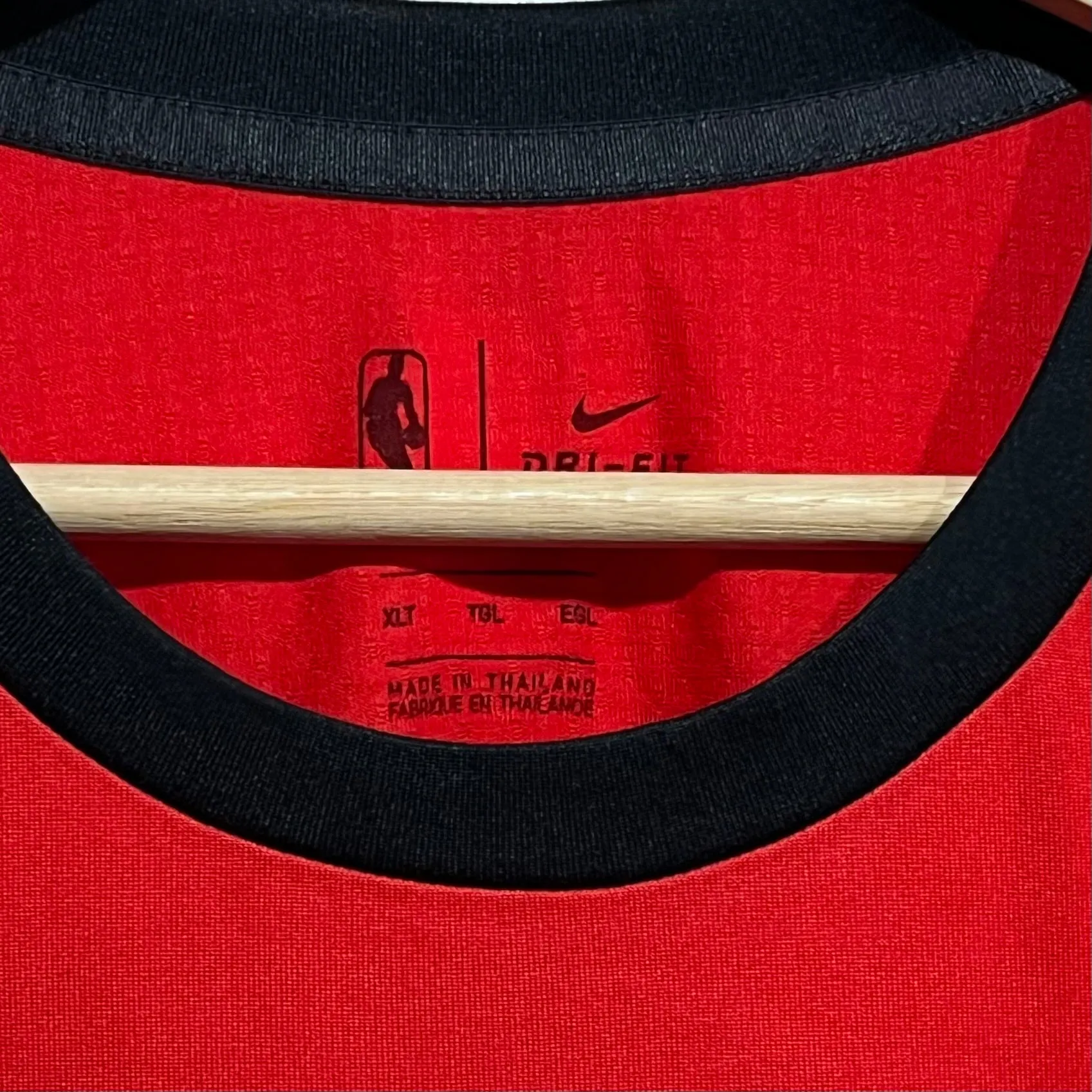 Portland Trail Blazers 2018/19 Game Worn Warmup Shirt XLT