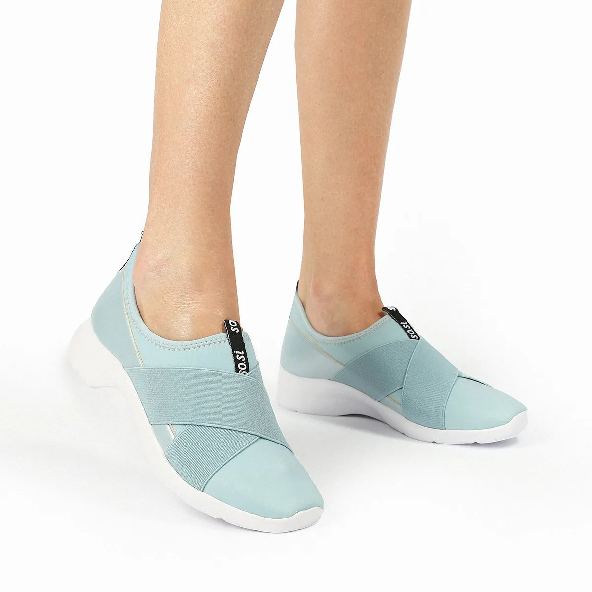 Sky Blue Sneakers for Women (S005028)