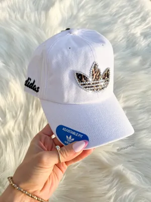 Swarovski Leopard Adidas Hat