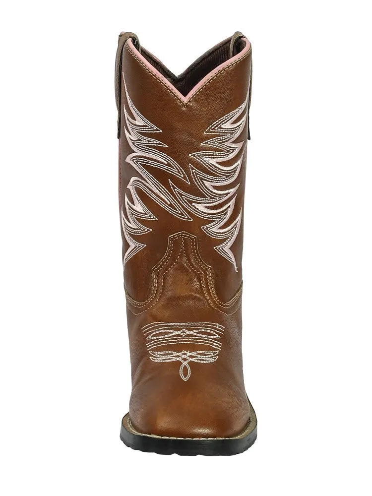 TuffRider Youth Channel Islands Square Toe Western Boot