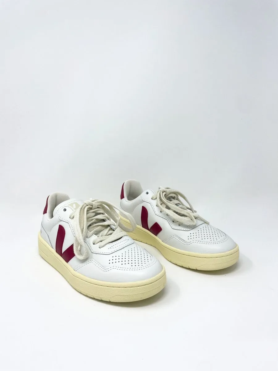 V-90 O.T. Leather Extra White Marsala