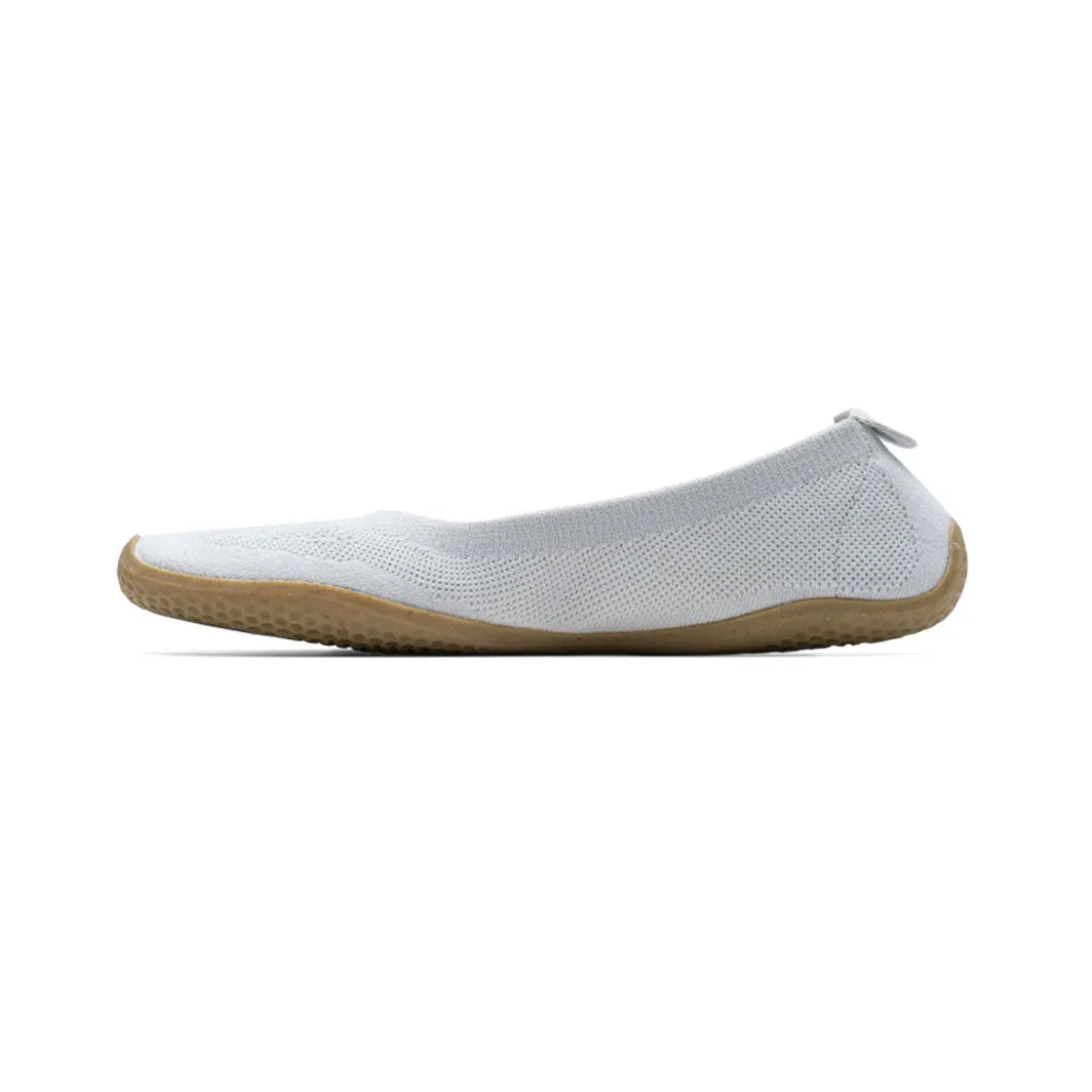 Vivobarefoot Primus Asana Yin Ballerina Knit (Womens) - Limestone