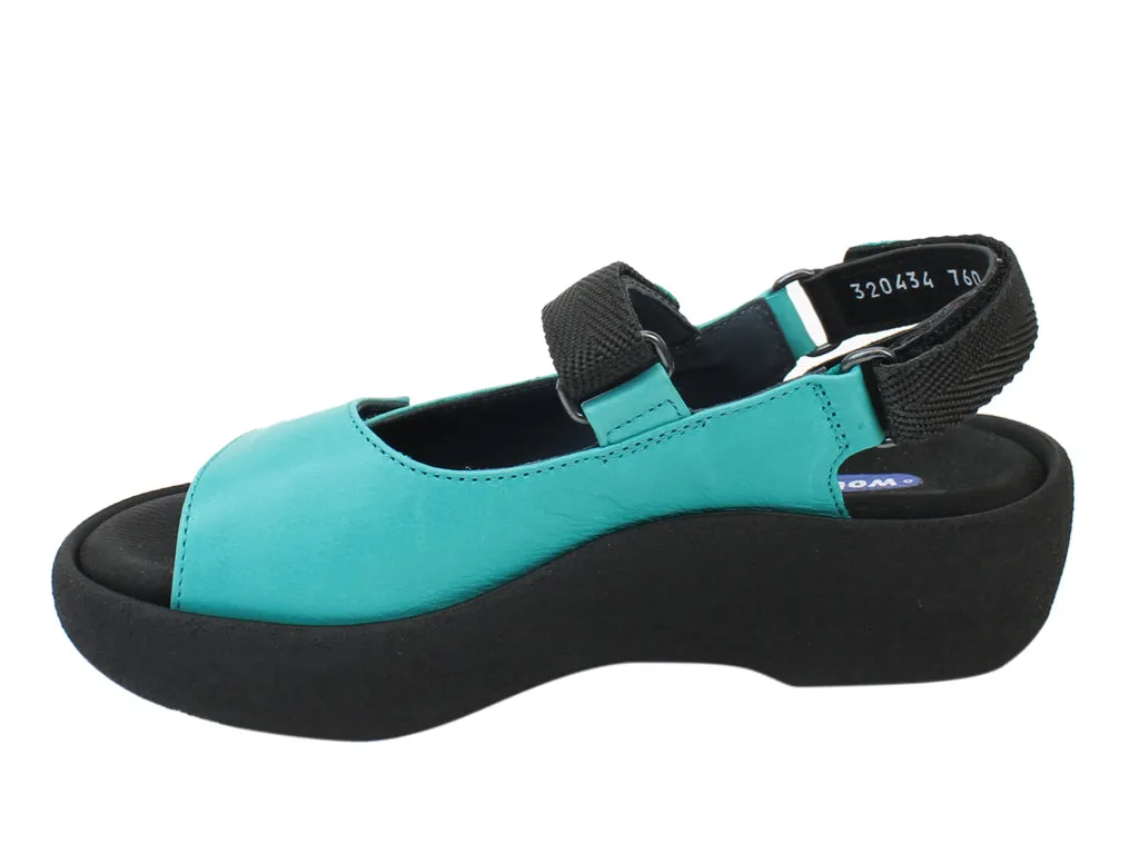 Wolky Sandals Jewel Turquoise