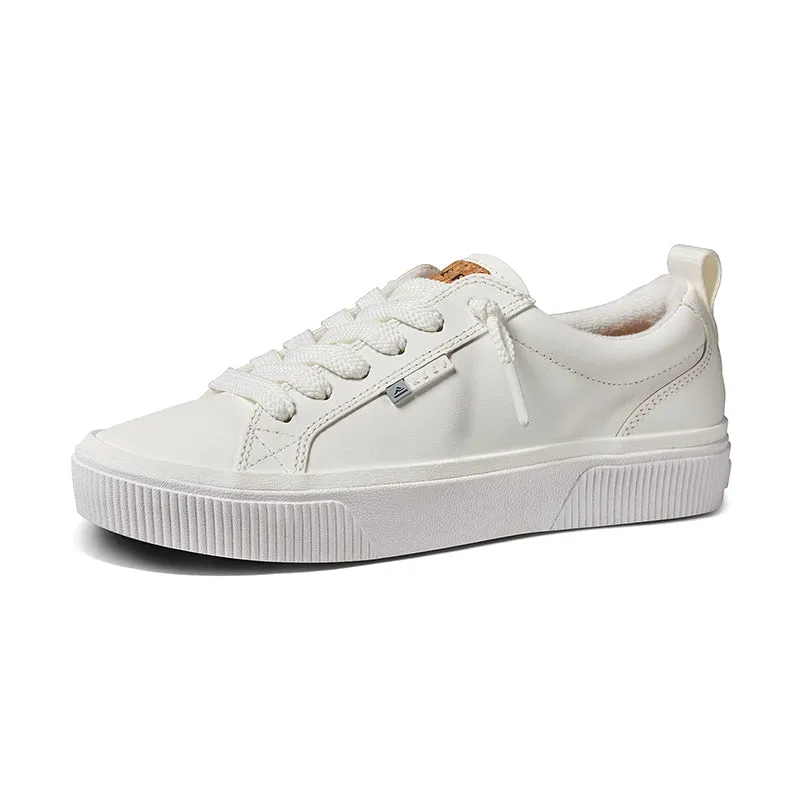 Women's Lay Day Dawn White Leather