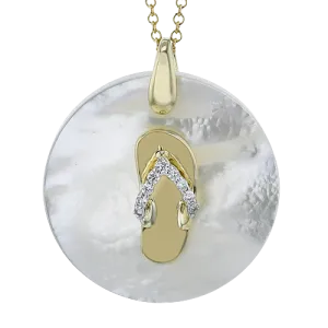 ZP1210 Pendant in 14k Gold with Diamonds